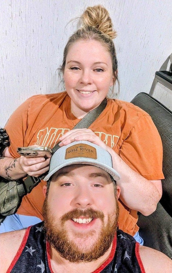 Taylor and Shelby, founders of Sportsman's Stash